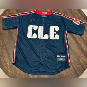 Nike Cleveland Guardians Shane Bieber 2024 City Connect Limited Men’s Jersey-LRG